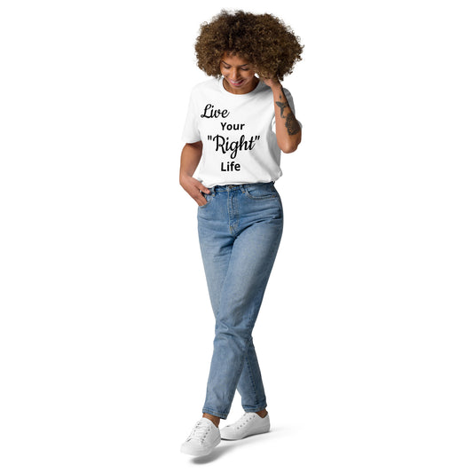 Unisex organic cotton t-shirt